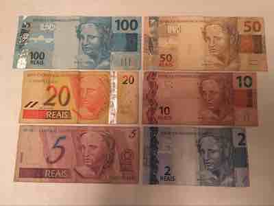 ブラジルの紙幣