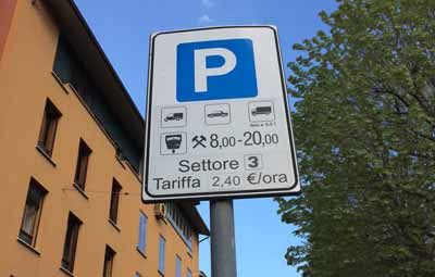 イタリアの駐車の仕組み