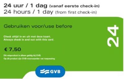 オランダの使い捨てチケット