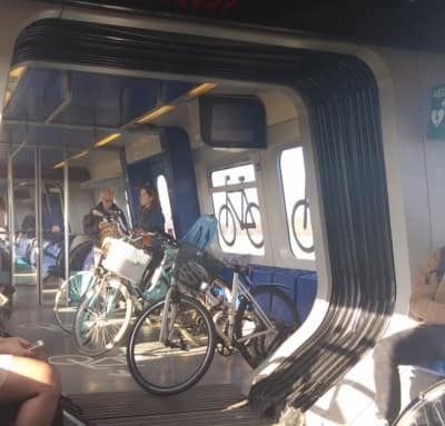 デンマークの電車、自転車専用車両