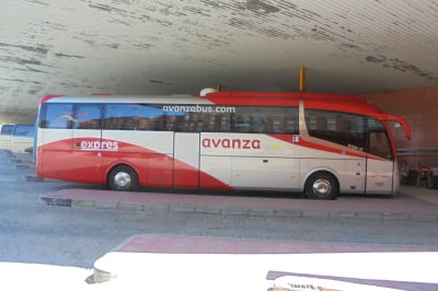 スペインのバス2