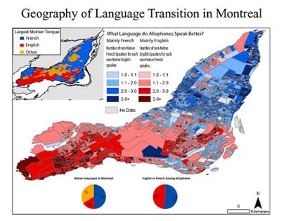 モントリオールの言語
