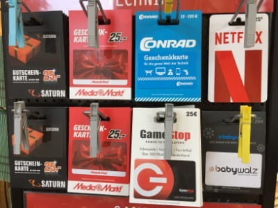ドイツのギフトカード