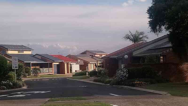 オーストラリア 郊外の家