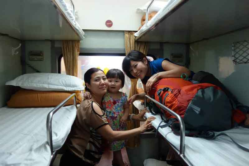 ベトナムの寝台列車