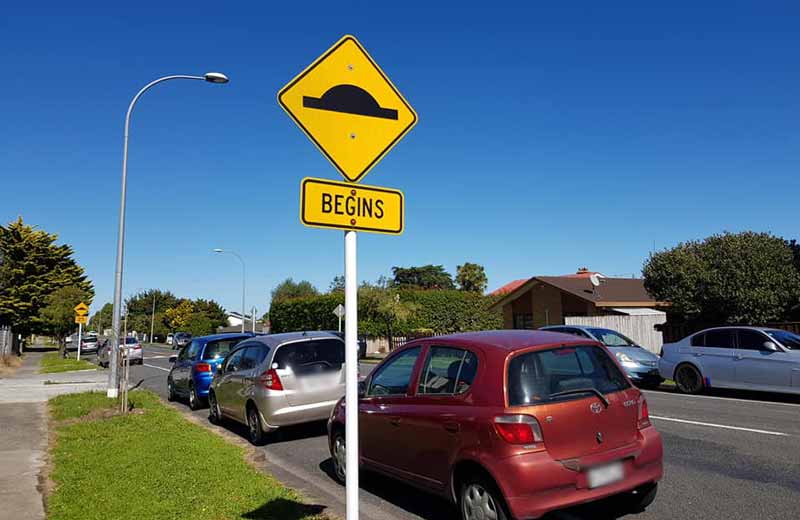 ニュージーランドの標識