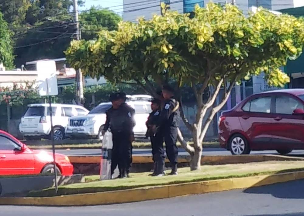 ニカラグアの警官