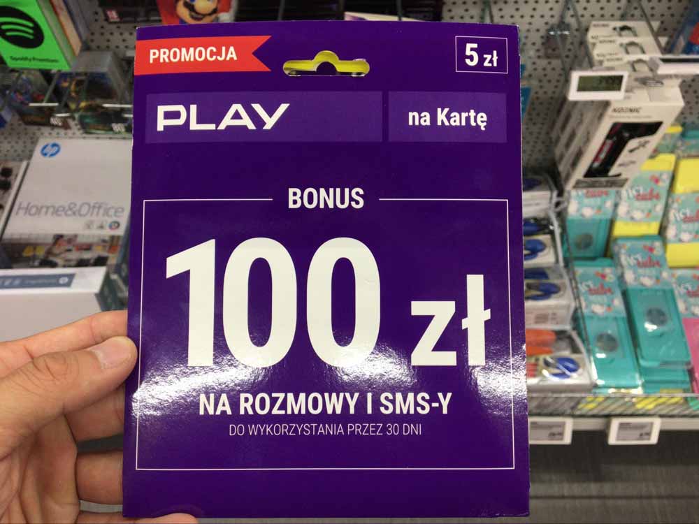 ポーランドのSIM、Play