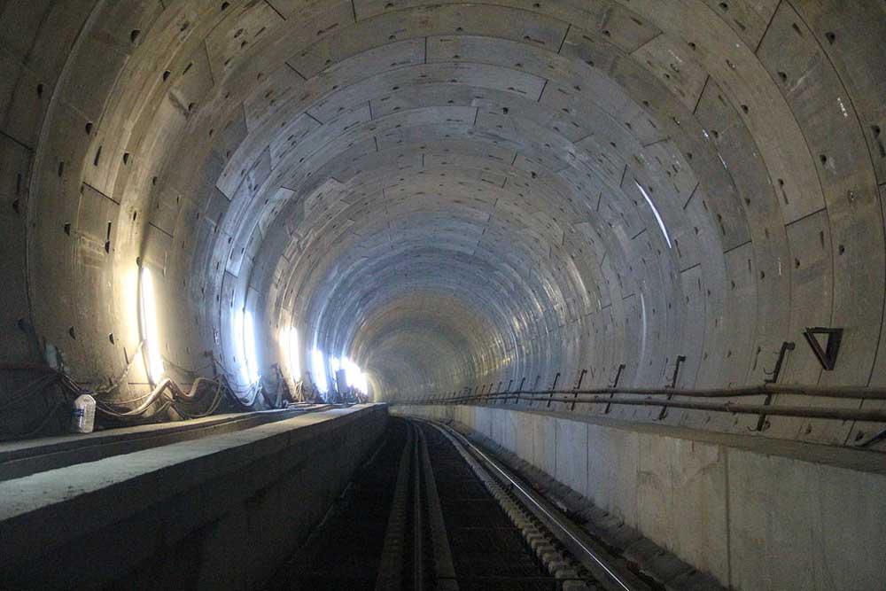 ボスポラス海峡の海底トンネル