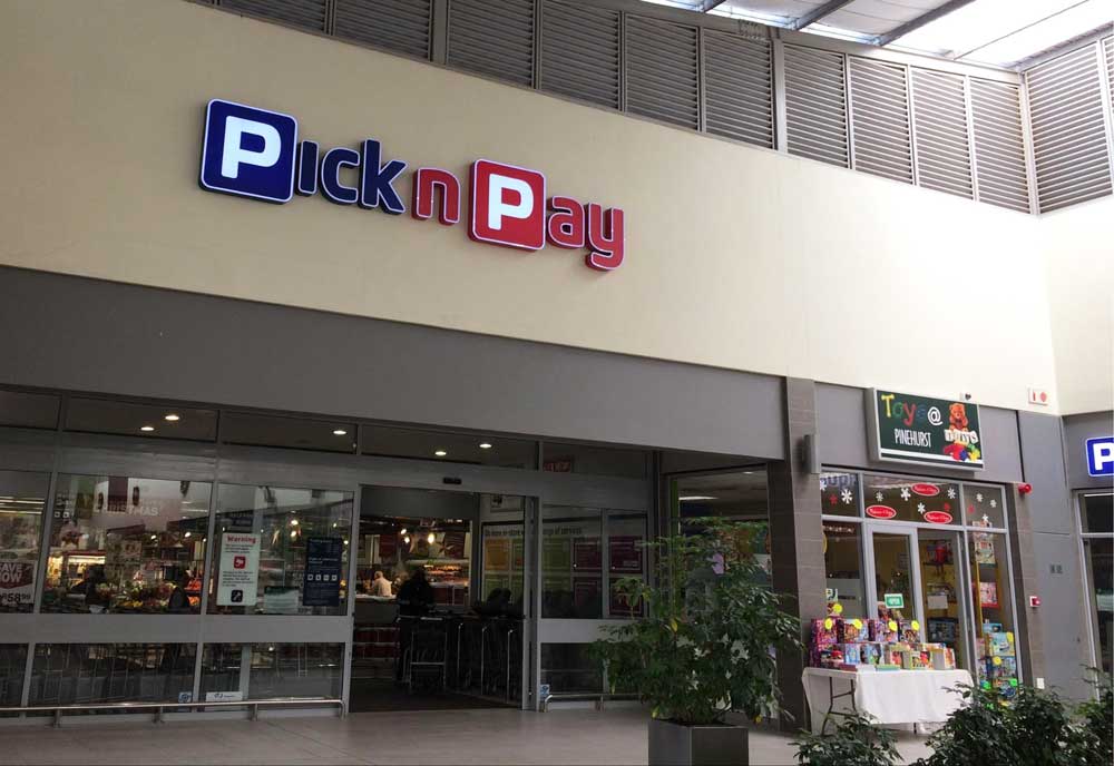 南アフリカのスーパー、picknpay